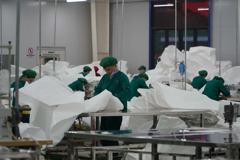 The impressive production capacity of the top 3 FIBC bulk bag manufacturers in Vietnam