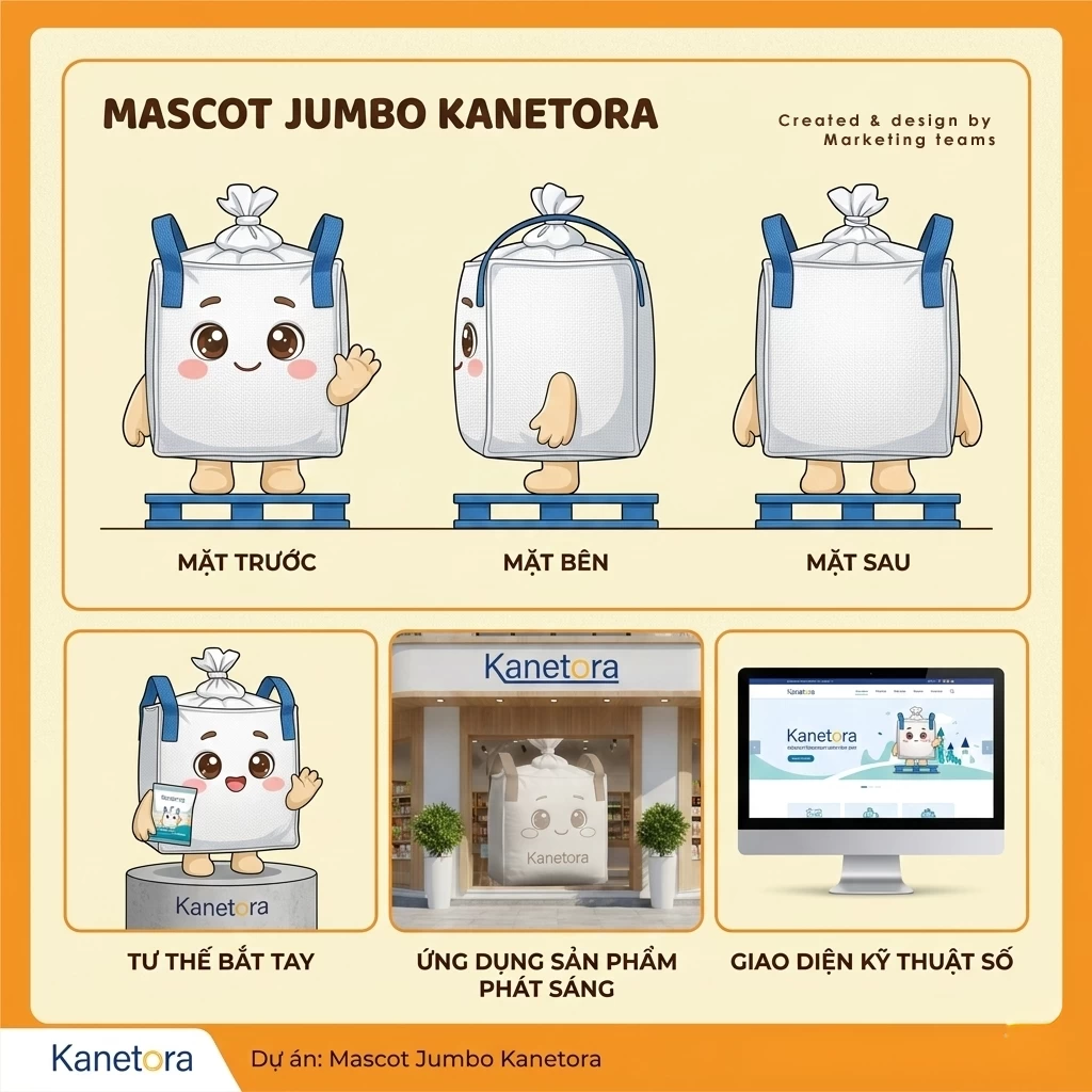 Mascot Bao Jumbo Kanetora – Khi Bao Bì Cũng Có “Cảm Xúc”